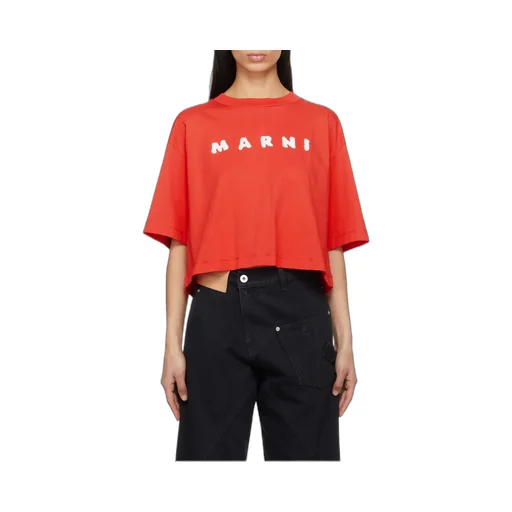 Logo Scribbled Boxy T-Shirt