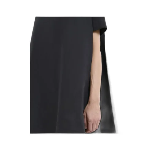 Logo Symbol Short Flared Dress