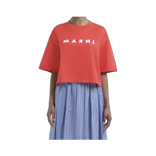 Logo Scribbled Boxy T-Shirt