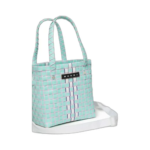 Interwoven Basket Bag