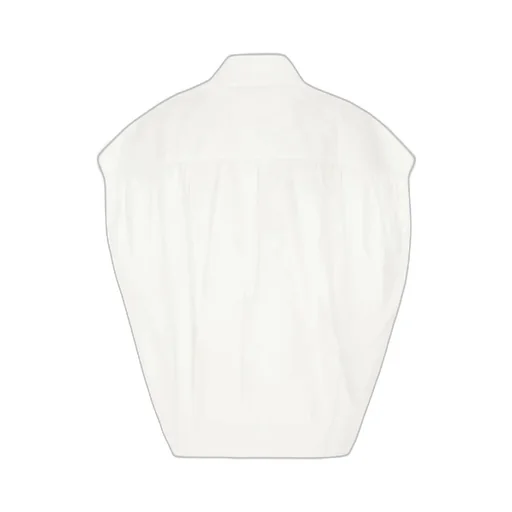 Logo Embroidered Poplin Shirt