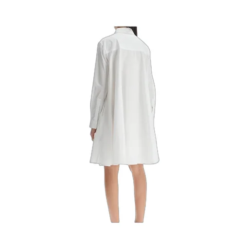 Logo Embroidered Oversized Shirt
