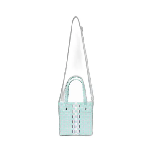 Interwoven Basket Bag