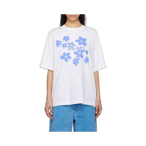 Floral Printed Crewneck T-Shirt