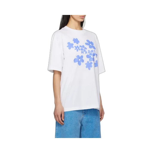 Floral Printed Crewneck T-Shirt