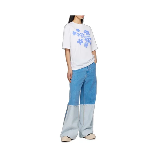 Floral Printed Crewneck T-Shirt