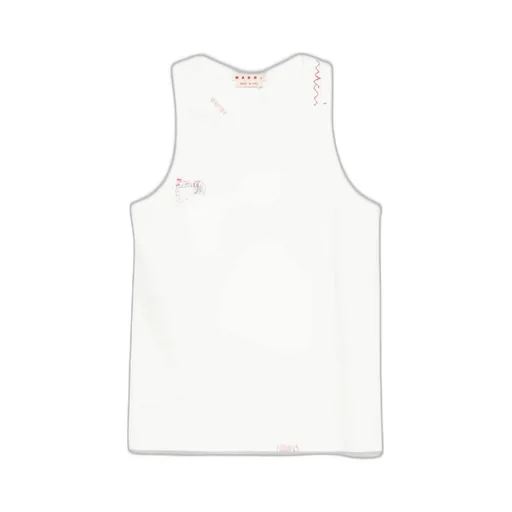 Logo-Embroidered Tank Top
