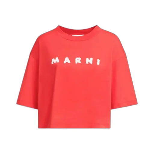 Logo Scribbled Boxy T-Shirt