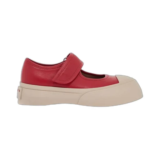 Mary Jane Round-Toe Sneakers