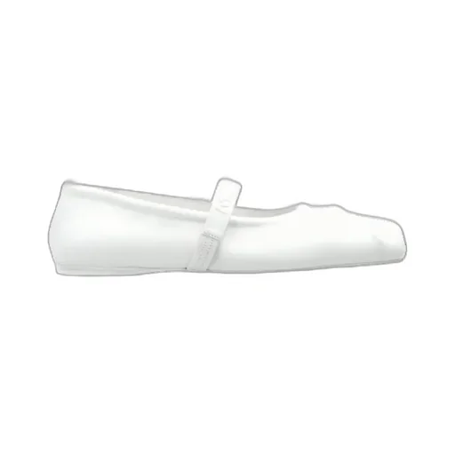 Logo Embossed Ballet Flats