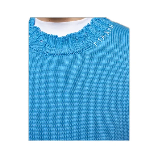 Distressed Knitted Top