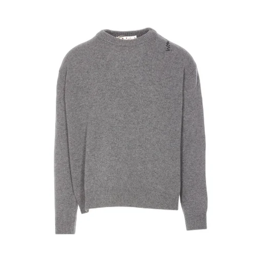 Logo-Embroidered Crewneck Jumper