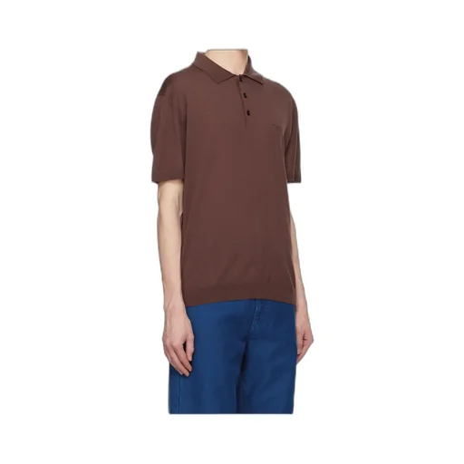Button Detailed Short-Sleeved Polo Shirt