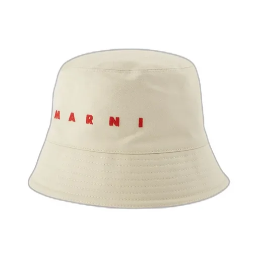 Logo Embroidered Twill Bucket Hat