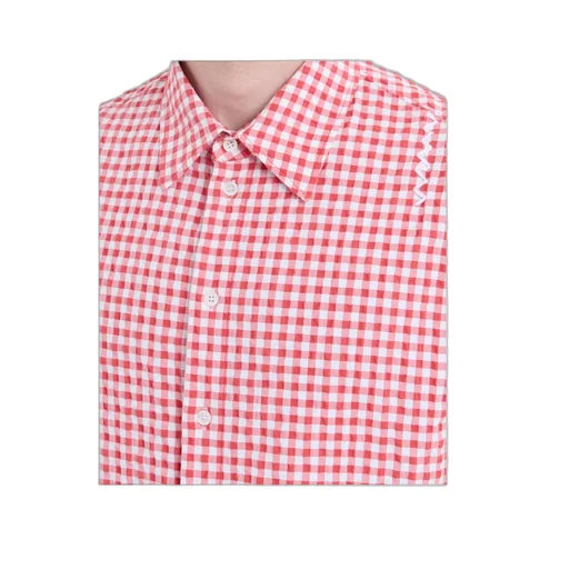 Check Pattern Buttoned Shirt