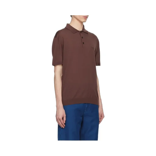 Button Detailed Short-Sleeved Polo Shirt