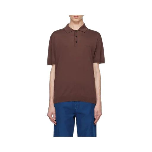 Button Detailed Short-Sleeved Polo Shirt