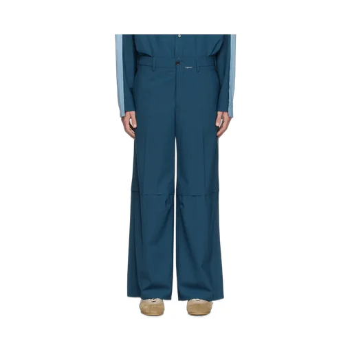 Belt-Loop Casual Pants