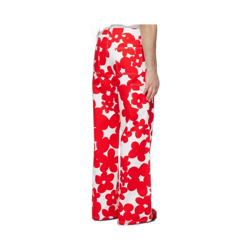 Floral Printed Flared Pants