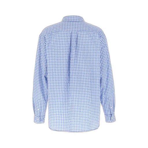 Vichy Printed Long-Sleeved Shirt