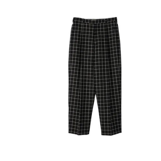 Check Patterned Trousers
