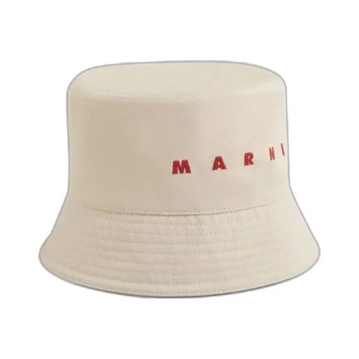 Logo Embroidered Twill Bucket Hat