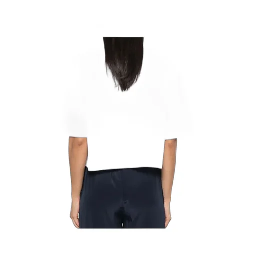 Logo Printed Cropped T-Shirt