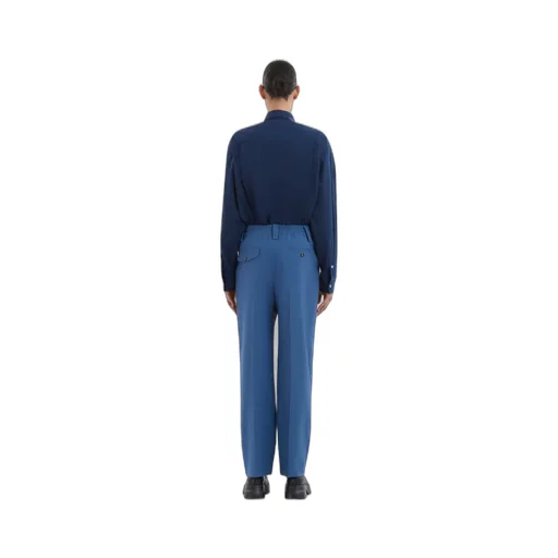 Logo Embroidered Tailored Trousers