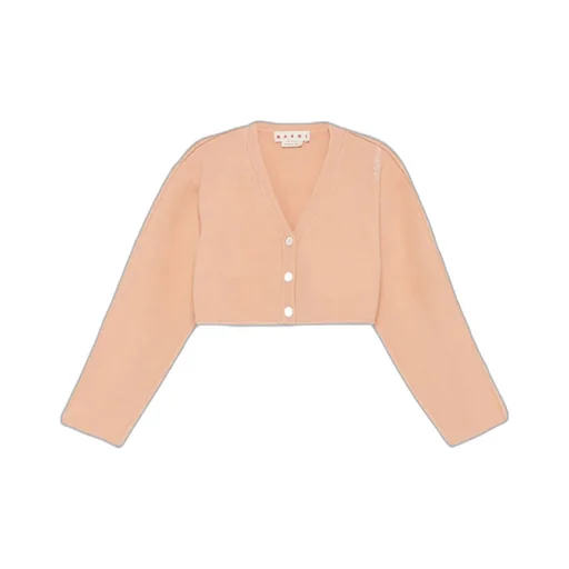 Logo-Embroidered Cardigan