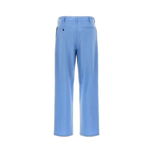Logo Embroidered Tailored Trousers