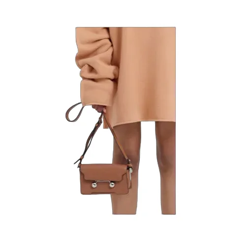 Trunkaroo Foldover-Top Mini Shoulder Bag