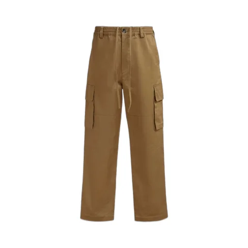 Organic Gabardine Cargo Pants
