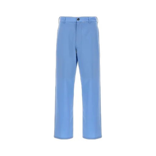 Logo Embroidered Tailored Trousers