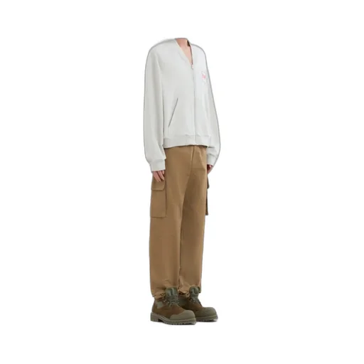 Organic Gabardine Cargo Pants
