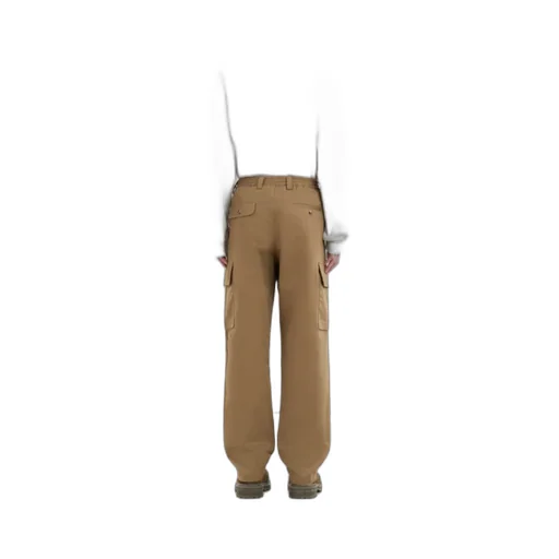 Organic Gabardine Cargo Pants