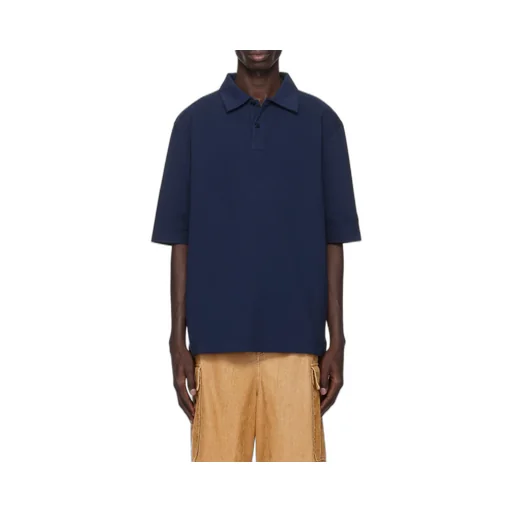 Straight Hem Polo Shirt