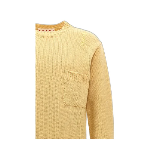 Logo-Embroidered Knitted Jumper