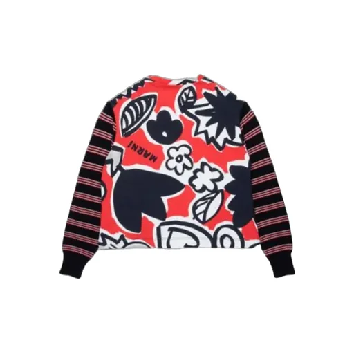 Graphic-Printed Crewneck Jumper