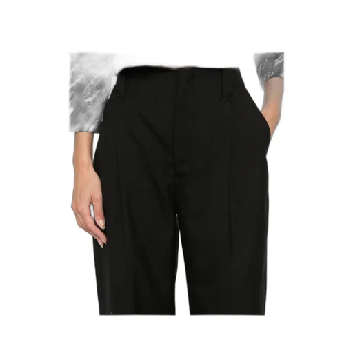 Pleat-Detail Trousers