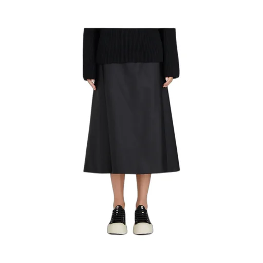 A-Line Midi Skirt