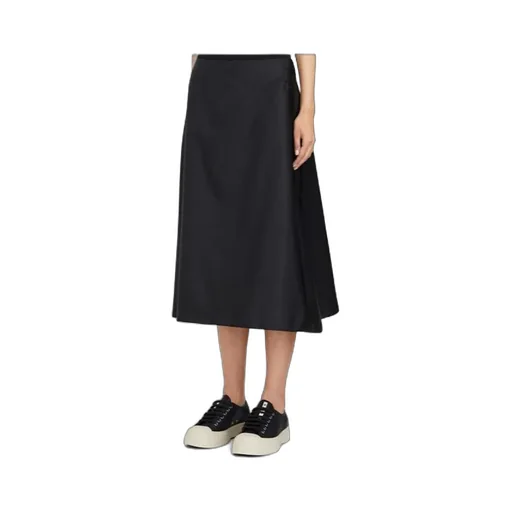 A-Line Midi Skirt