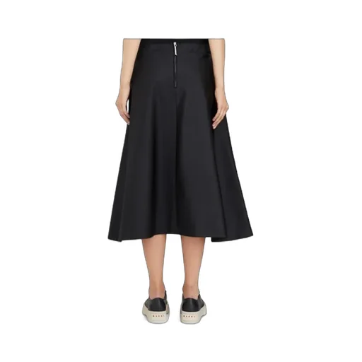 A-Line Midi Skirt