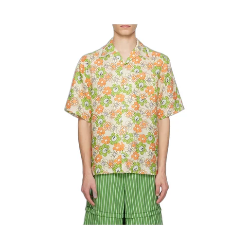 Floral-Print Shirt