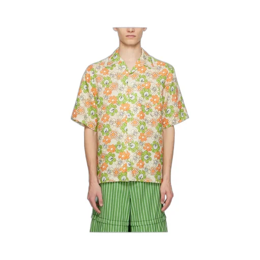Floral-Print Shirt