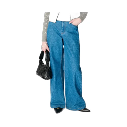 High-Waisted Flared Jeans