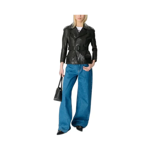High-Waisted Flared Jeans