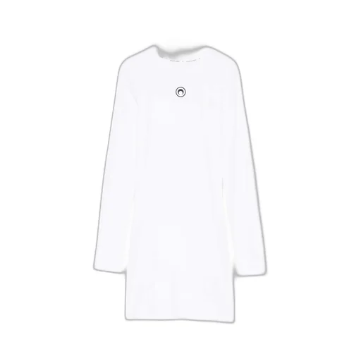 Logo Ribbed Jersey Mini Dress
