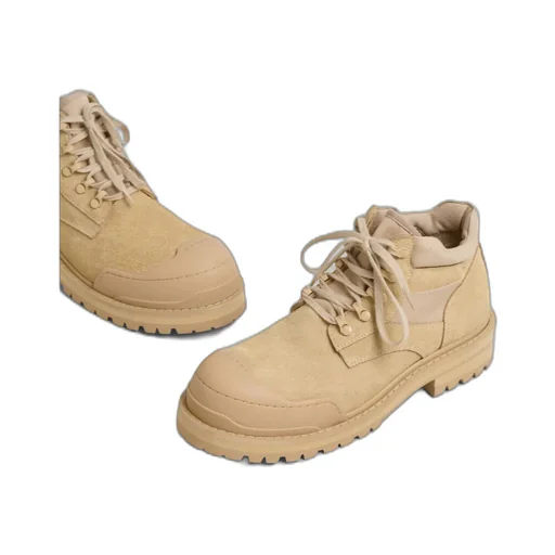 Patchy Combat Boots