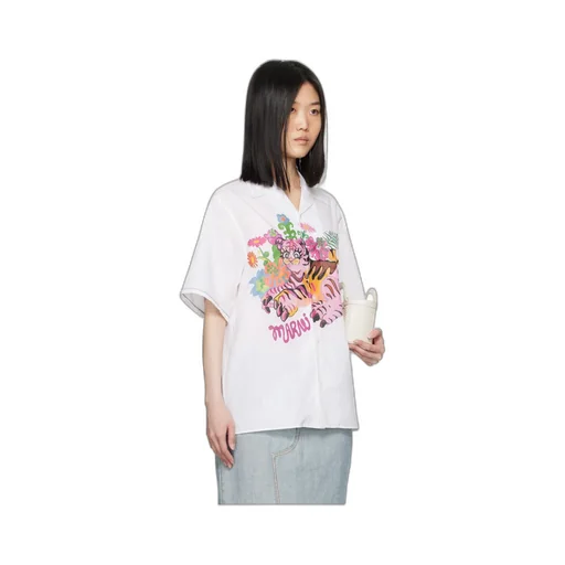 Funky Flowers Short-Sleeved Shirt
