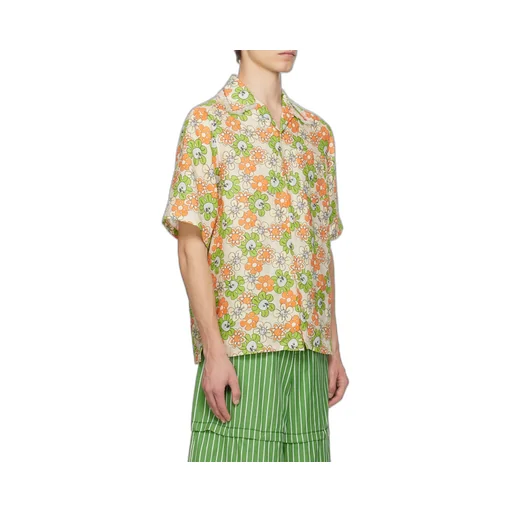 Floral-Print Shirt